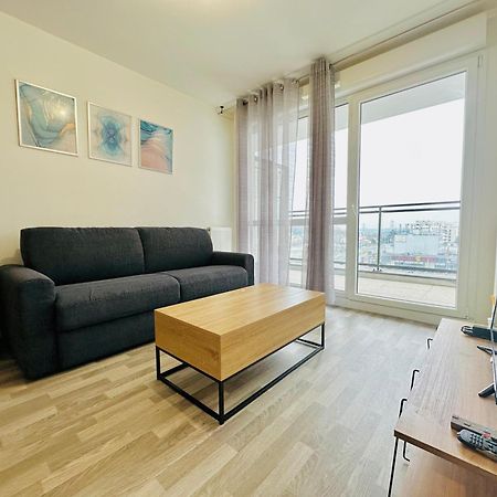 Agreable 2 Pieces Avec Balcon Et Parking Transports By Immo Kit Bnb Sarcelles Esterno foto